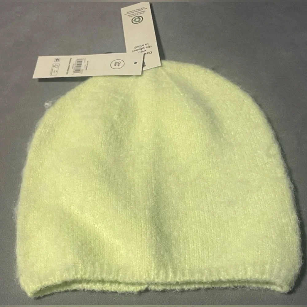 🔴 3/$12 NWT No Boundaries Weld Green‎ Cozy Beanie Hat Soft Winter One Size